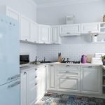 Diseño de cocina de estilo escandinavo