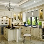 Interior de cocina moderna