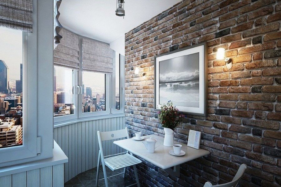 Sådan finjusteres murværk på balkonen