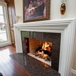 Chimenea en la habitación
