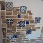 Azulejo de porcelana incombustible
