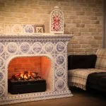 Estufa de azulejos
