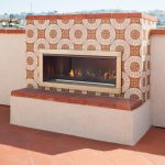Foto de estufa de azulejos