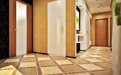 Azulejo al piso en el corredor: cuál elegir