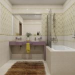 Baño con dos lavabos.