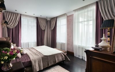 Diseño de cortinas de dos ventanas: ejemplos e ideas.