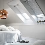 Lámparas colgantes en el dormitorio