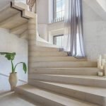 Velas en las escaleras
