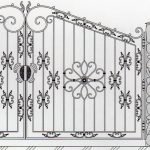 Opciones de puerta forjada