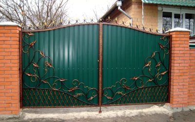 Puertas forjadas de bricolaje