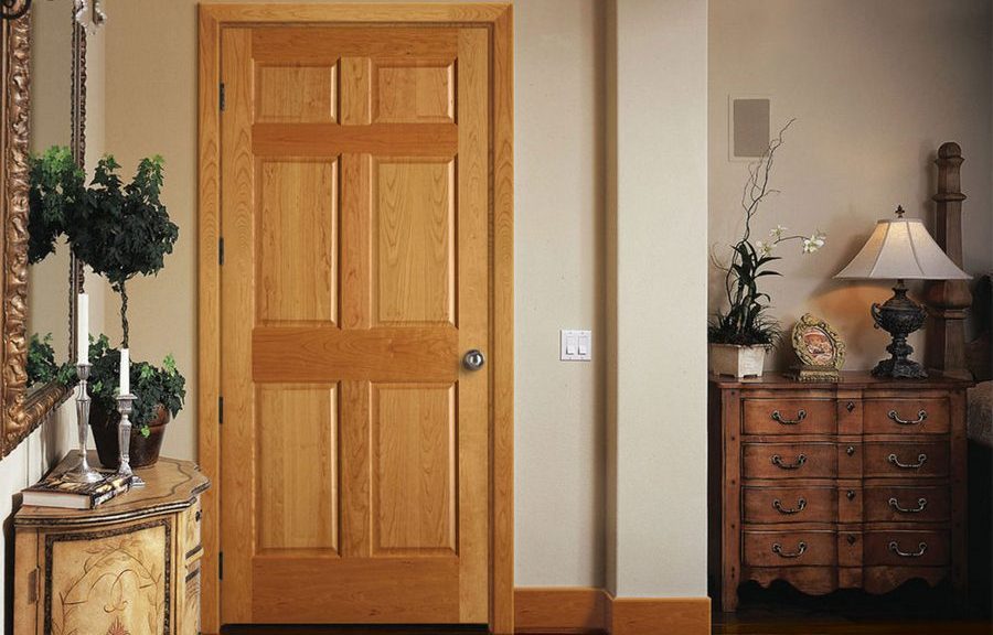 Pintu kayu DIY