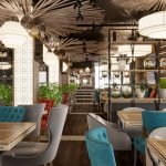 Iluminación del restaurante