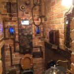 Baño estilo loft