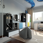 Espacio libre en la habitación