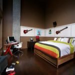 Cama en la habitación de chico