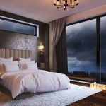 Dormitorio y acristalamiento