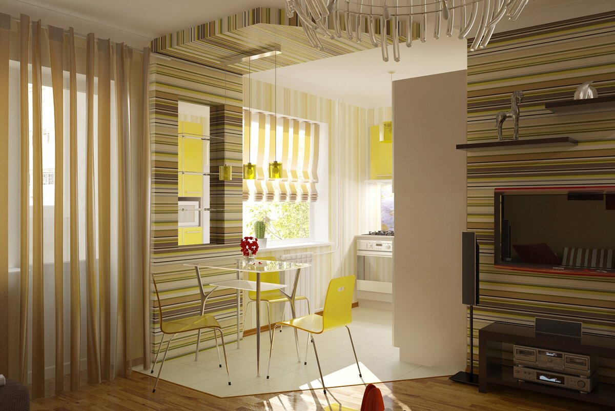 Dnevna soba i kuhinja