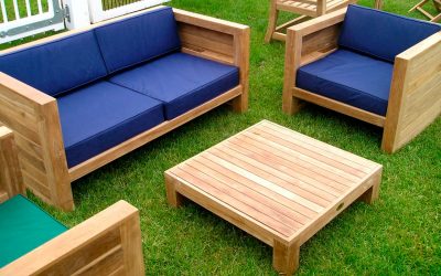 Cómo hacer muebles de jardín con tus propias manos.