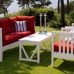 Muebles de madera blanca