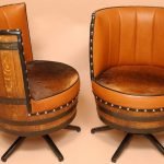 Sillas de barril de madera