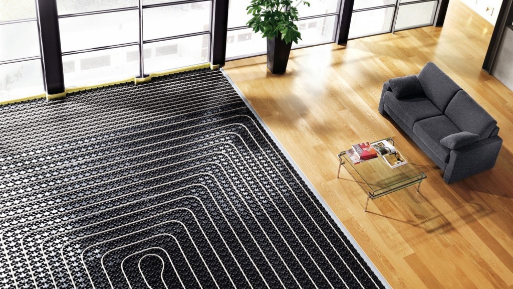 Calefacció per terra