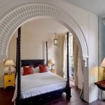 Arco en el interior del dormitorio