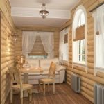 Radiadores debajo de las ventanas