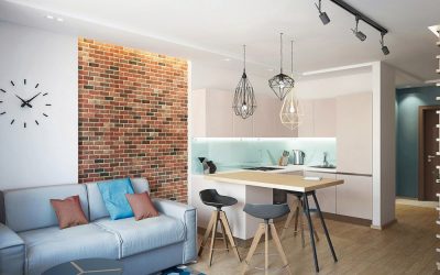 Estudio de diseño de 30 metros cuadrados. m