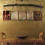 Pinturas sobre la mesa
