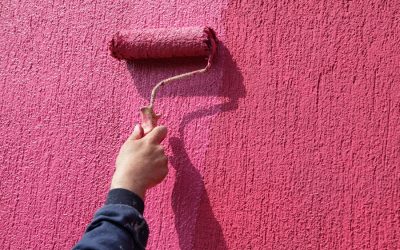 Pintura de pared con textura