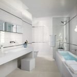 Baño luminoso