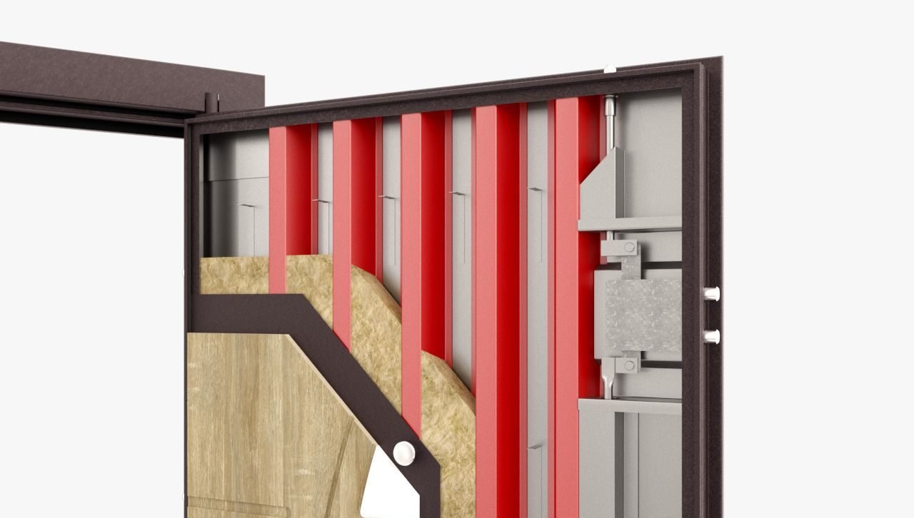 Refuerzos de la puerta delantera