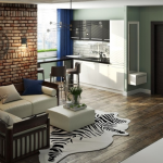 Pisos laminados en estilo loft