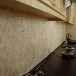 Decoración de la pared en la cocina