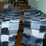 Coser rayas confeccionadas