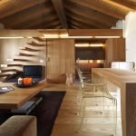 sala de estar en la casa