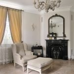 Tul y cortinas en la ventana
