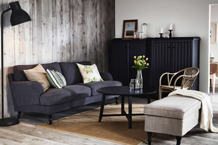 Sådan arrangeres møbler i et rum