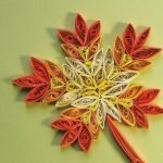 Hoja de papel quilling
