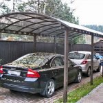 Valla de madera en el país