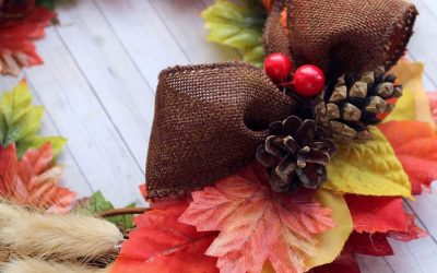 Cómo hacer una corona de otoño con tus propias manos.