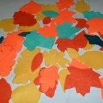 Cortar hojas de fieltro