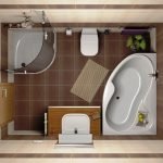 Disposición del baño