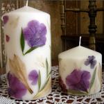 Vela decorada