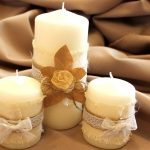 Opción de decoración de velas