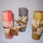 Velas de colores