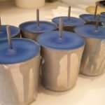 Velas azules
