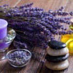 Lavanda y velas