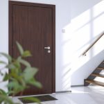 Interior de piso blanco