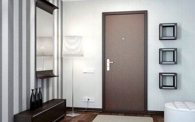 Instalación de puerta de metal bricolaje